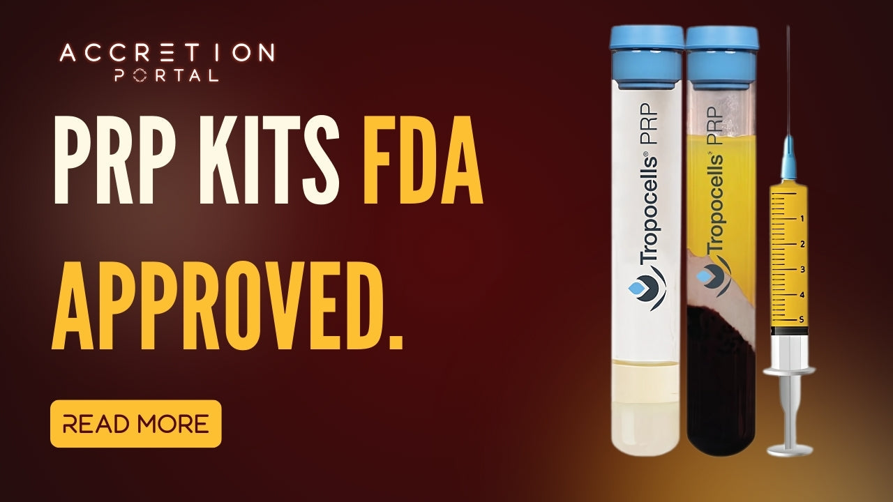 PRP Kits FDA Approved | Clearance in Clinical Context