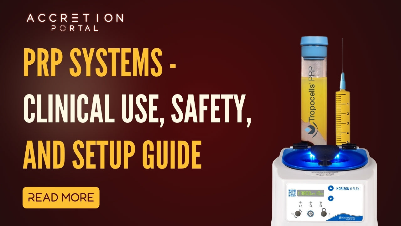 PRP Systems: Clinical Use, Safety, and Setup Guide