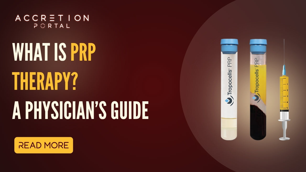 What Is PRP Therapy? A Physician’s Guide to Safe Clinical Use