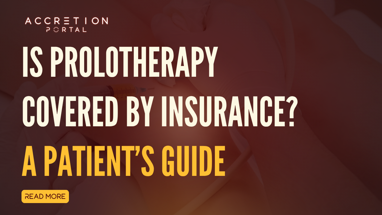 Is Prolotherapy Covered by Insurance? A Patient’s Guide