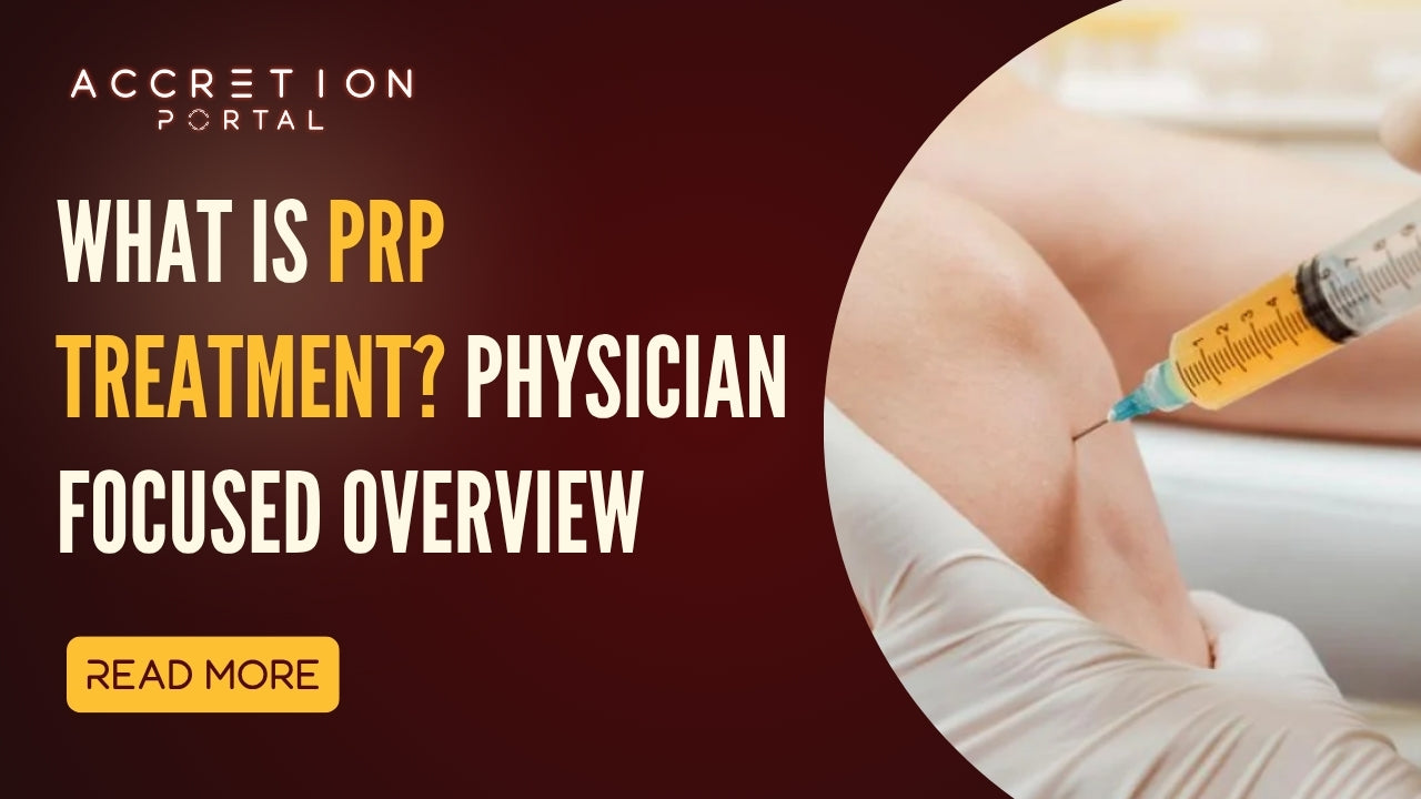 What Is PRP Treatment? Clinical Insights for Musculoskeletal Practice