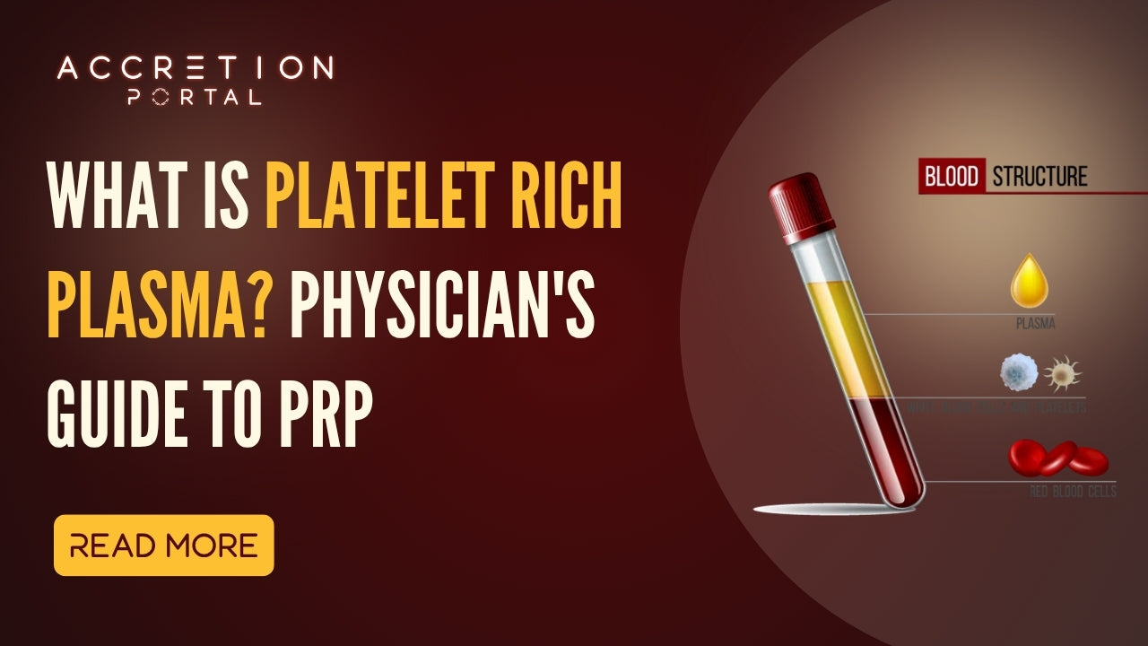 What Is Platelet Rich Plasma? | Physician's Guide to PRP